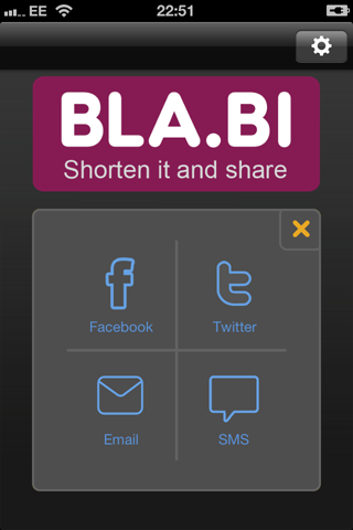 Bla.bi Preview Screen